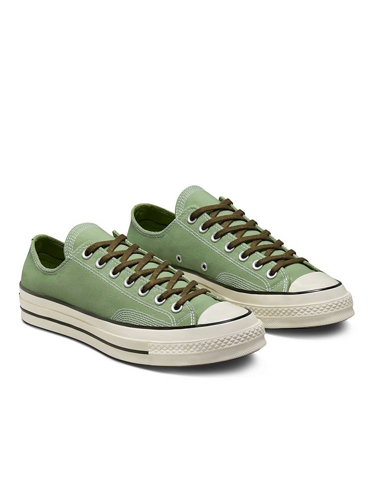Converse Chuck 70s OX sneakers in moss green